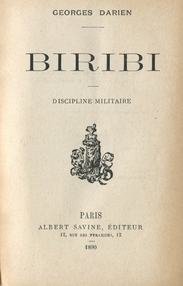 Biribi: Discipline Militaire