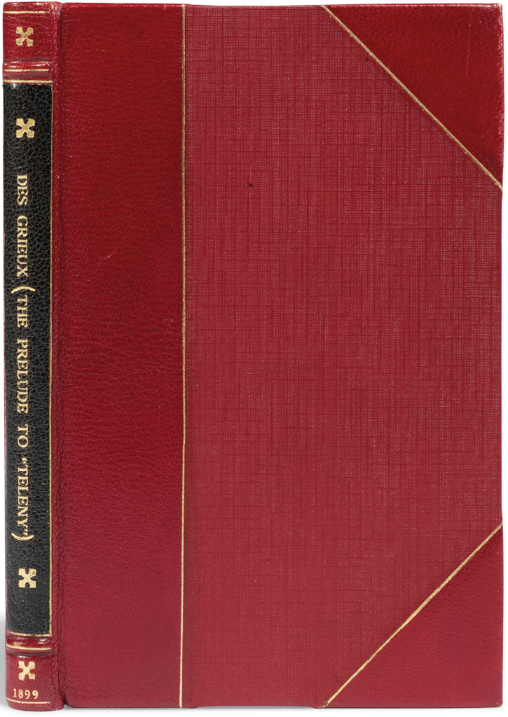 Des Grieux: The Prelude to “Teleny”