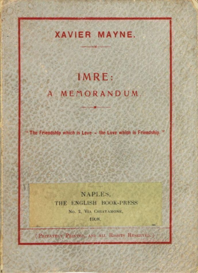 Imre: A Memorandum